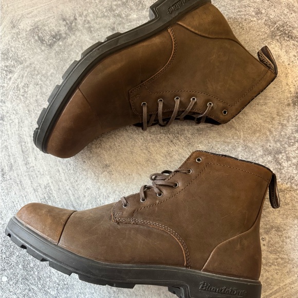 Blundstone Men's Dark Brown Leather Boots